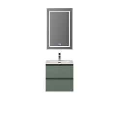 BelBagno Тумба с раковиной Kraft 39-50 подвесная Еловый матовый с раковиной BB-8099-3-50 – фотография-13